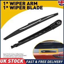Rear Windscreen Wiper Arm & Blade Set Kit For Vauxhall Zafira (A) MK1 1998-2005