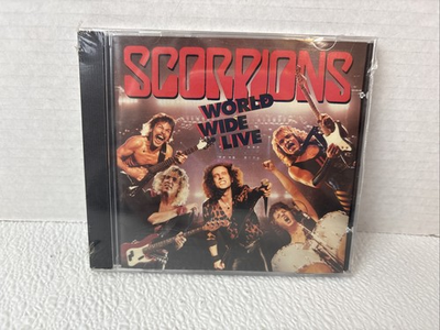 #ad #ad Scorpions World Wide Live CD NOS Sealed Mercury Records $23.99