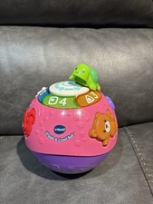 VTech Wiggle and Crawl Ball Interactive Sensory Montessori Light Up Rolling Toy