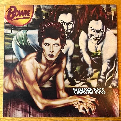David Bowie - Diamond Dogs Vinyl LP 1974 UK 1st Pressing VG+/VG+ A1/B1 oly