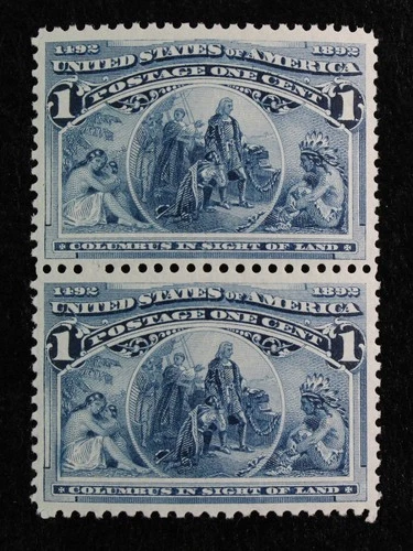 CKStamps: US Stamps Collection Scott#230 1c Columbian Mint NH OG