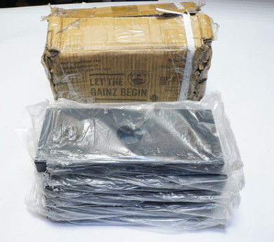 New Lot of 5 Bells of Steel STK-50 Weight Stack, Black Weight 50 Lbs, 10Lbs Each