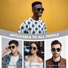 Comfortable UV-Protective Impact-Resistant Steampunk Retro Adjustable Sunglasses