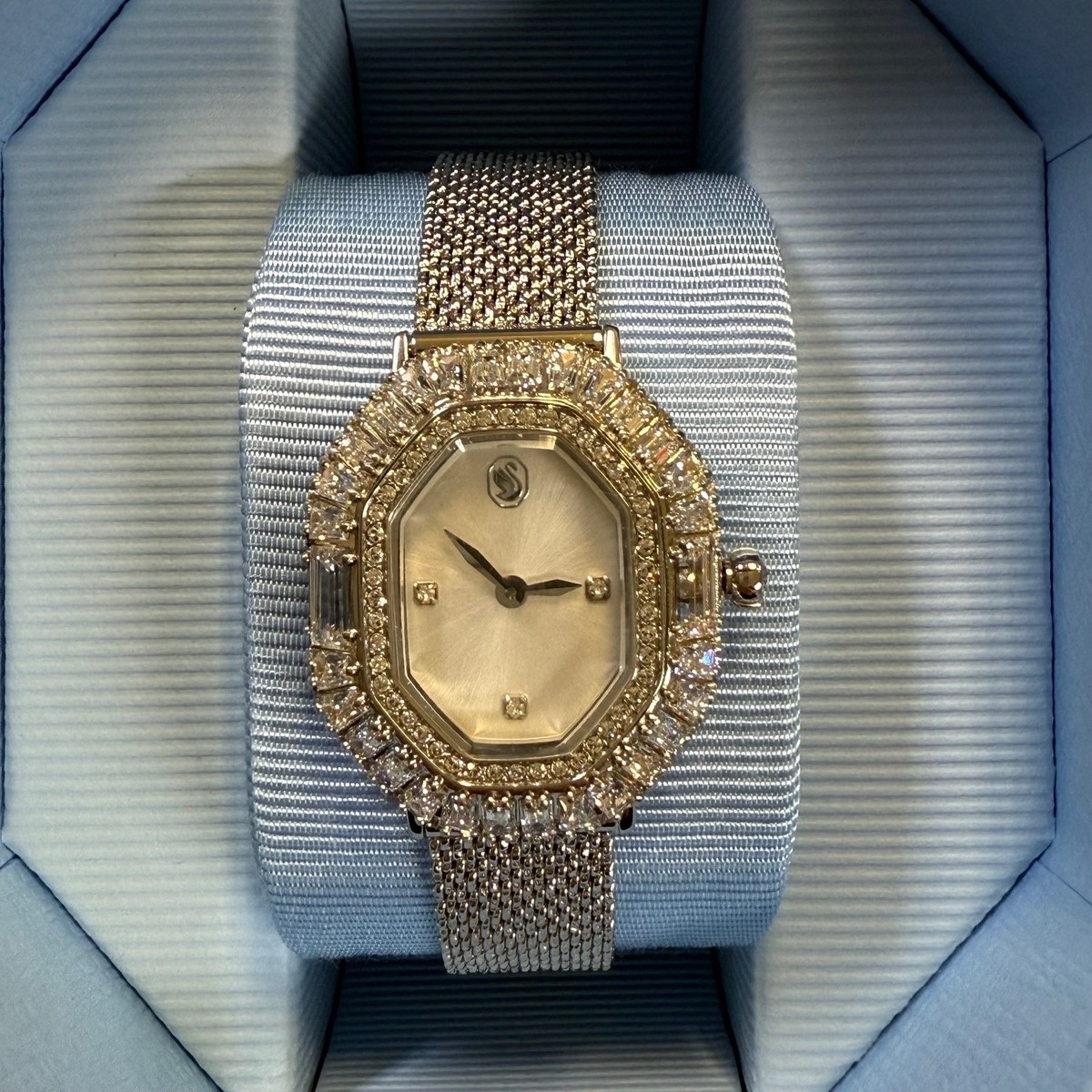 Swarovski Matrix octagon watch silver tone Stainless steel 5732498