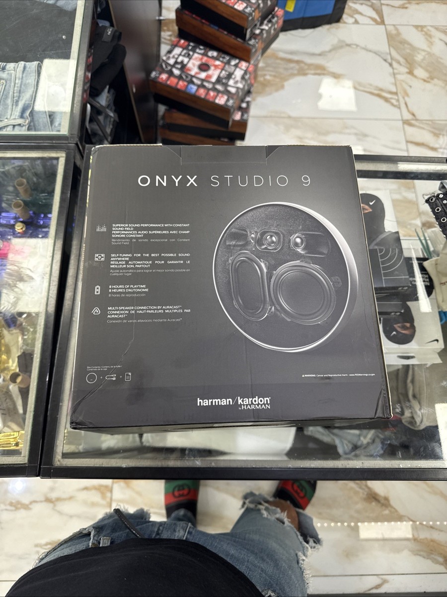 Harman Kardon Bluetooth Speaker Onyx Studio 9 - Black (NEW, SEALED