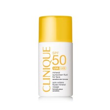 Clinique SPF 50 Mineral Sunscreen Fluid For Face Safe For Sensitive Skin