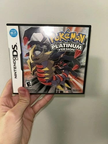Pokémon Platinum Version Nintendo DS 2009 w/ Case & Cartridge No Manual