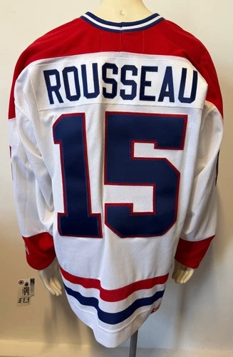 Montreal Canadiens Bobby Rousseau Signed Autographed Jersey NHL Hockey Stanley