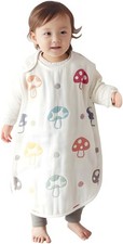 10mois Dimoi - Hoppetta Fluffy Gauze 6-ply Gauze Baby Sleeper 100 Cott