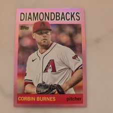 2025 Topps Archives #95 Corbin Burnes Pink Foilboard