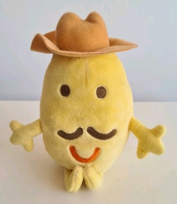 Mr Potato TY Peppa Pig s Friend Beanie Stofftier Plüschtier Teddy klein gelb 