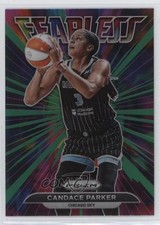 2022 Panini Prizm WNBA Fearless Green Prizm Candace Parker #15 uk2