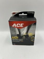 Ace Arch Adjustable Support Compression Cushioning Plantar Fasciitis Open Box