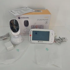 Motorola VM75 Nursery 1 Camera Wireless Video Baby Monitor  5" LCD 2-Way Talk™