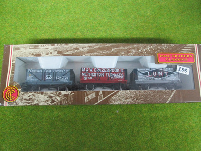 BACHMANN 33-031 KOHLEHÄNDLER KLASSIKER 3 WAGEN PACK WEST MIDLANDS VERPACKT MASSSTAB OO