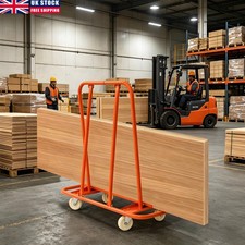 3000LB Drywall Cart Plaster Board Wheeled Trolley Heavy Duty Steel Barrow Dolly