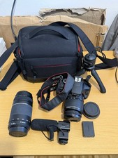 Canon EOS 1300D Digital SLR Camera, Camera Bag and Extra Lens, Great Condition