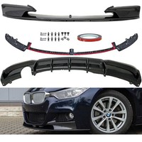 Frontspoiler + Diffusor Carbon Glanz Sport-Performance Passt FüR BMW F30 F31 M