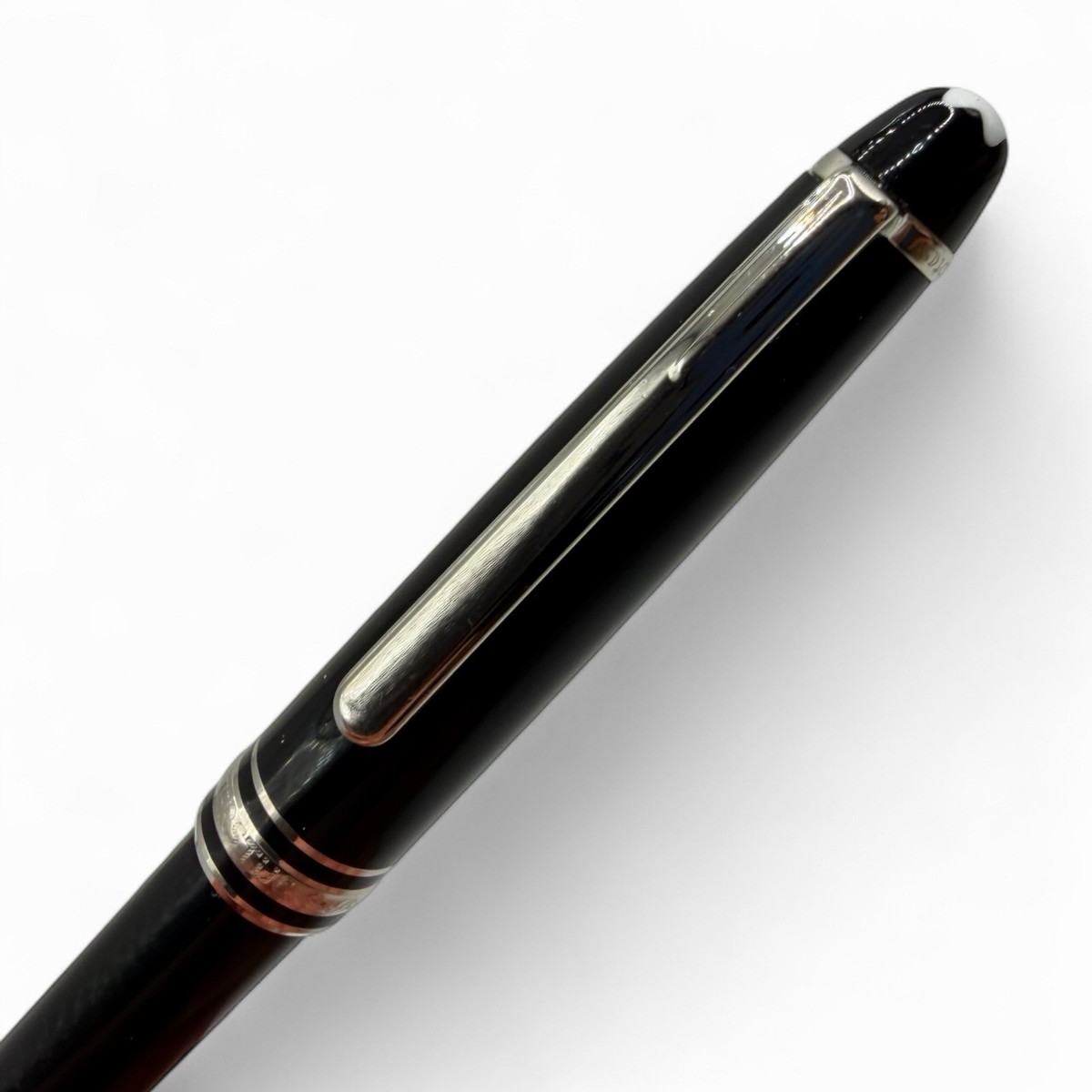 ORIGINAL MONTBLANC 164 P Platinum Meisterstuck Classique Resin