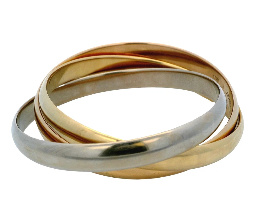 Cartier Trinity Bracelet Wide Medium-French Mark - Image 3 of 4