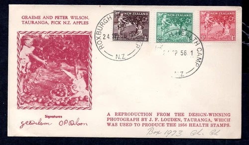 New Zealand - 1956 Health Issue First Day Cover