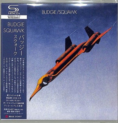 Budgie Squawk Japan Limited Mini LP CD SHM-CD Paper Sleeve with OBI Brand New