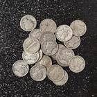 Silver Mercury Dimes lot (20) 1900s