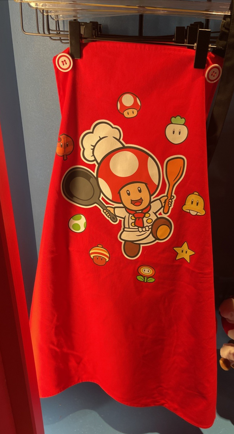 Universal Epic Universe Super Nintendo World Chef Toad Red Cooking ...