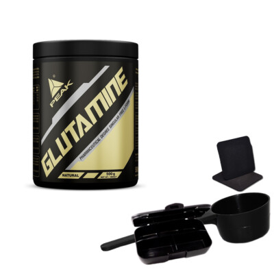 (39,98 EUR/kg) Peak Glutamin 500g Pulver L-Glutamin Powder Glutamine