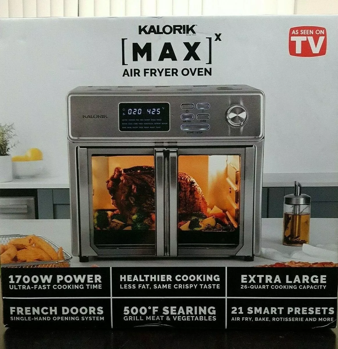 Kalorik 26 Quart Digital Maxx Air Fryer Oven