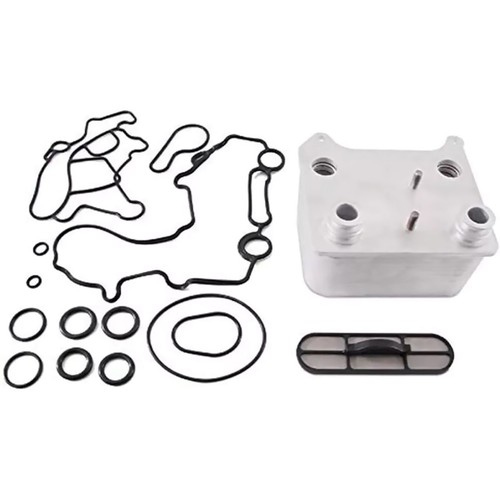 1 Set Oil Cooler For Ford 6.0L Powerstroke Diesel 2008 2009 DP0049 3C3Z-6A642-CA - Picture 6 of 8