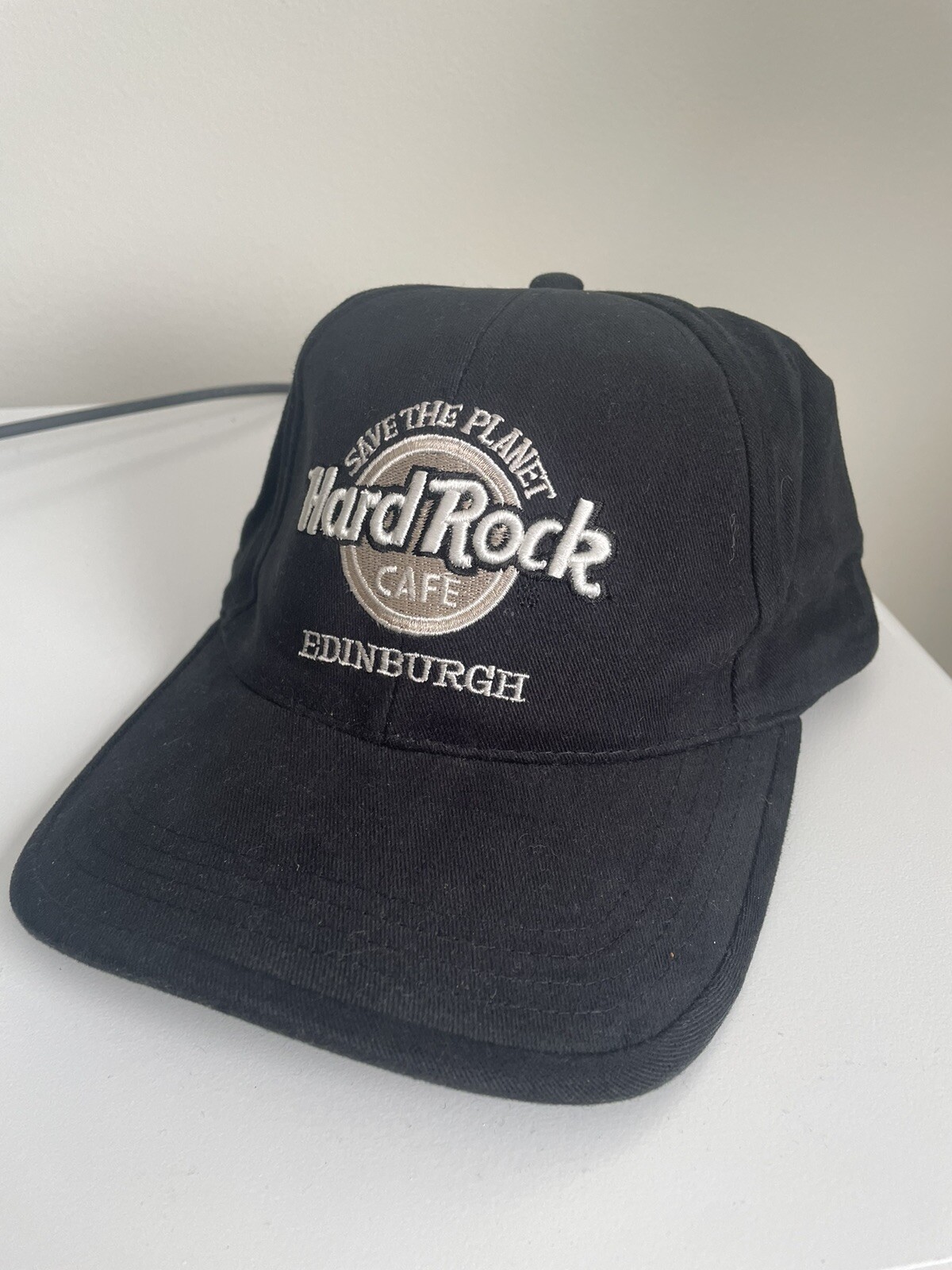 Hard Rock Cafe Hat Edinburgh Cap Mens One Size Black … Gem