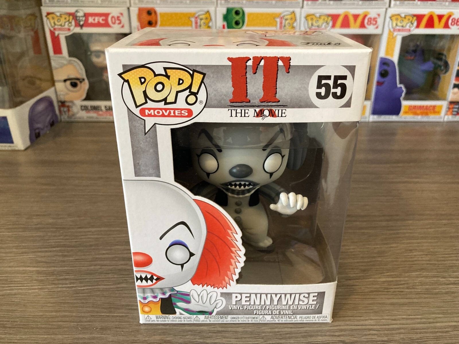 Funko Pop! Movies It The Movie #55 Pennywise Vinyl Figure