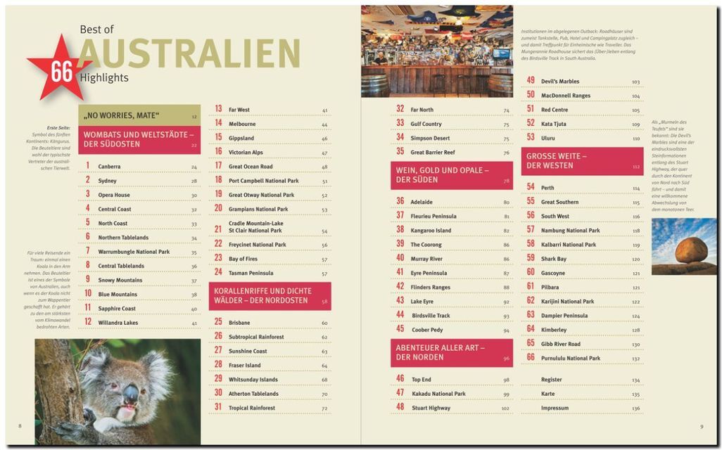 Thumbnail - Best Of Australien - 66 Highlights - Christian Dose - 9783800349197