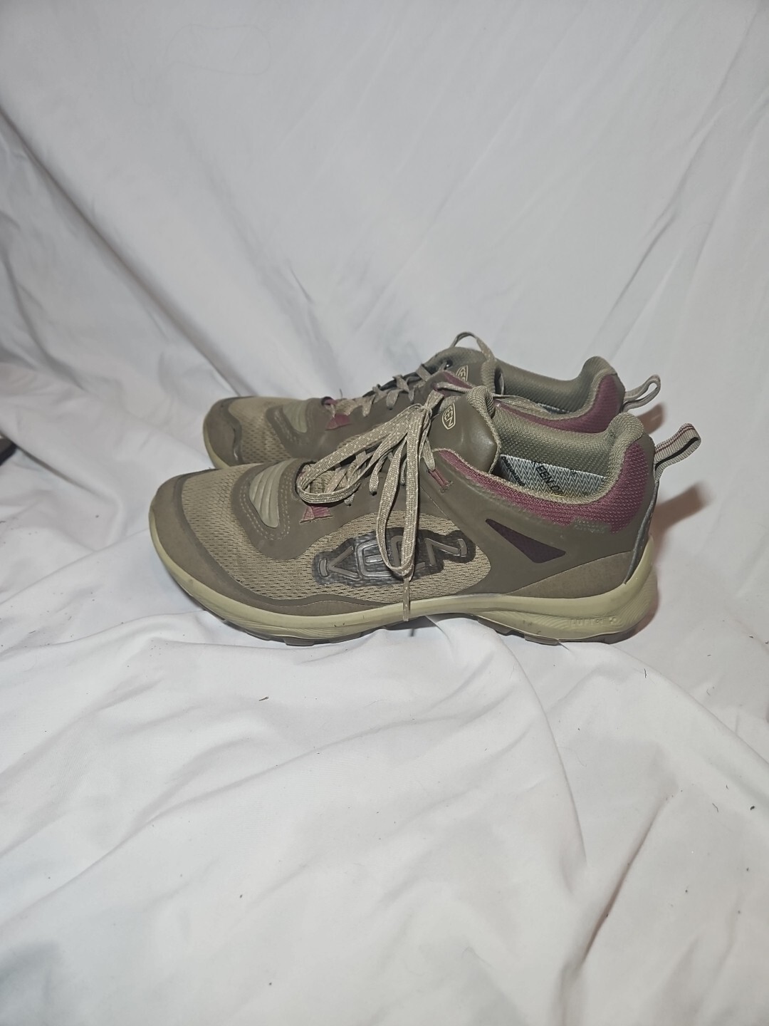 Scarpe da tennis Keen Terradora Flex mensa Windsor vino impermeabili escursionismo taglia 8