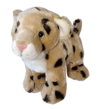 Plush Baby Cub Cheetah Leopard Wholesale Soft Stuffed Toy 12" Gold Spots Stands