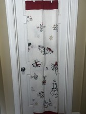 Lenox 12 Days Of Christmas Fabric Shower Curtain 72  x 70  Holiday