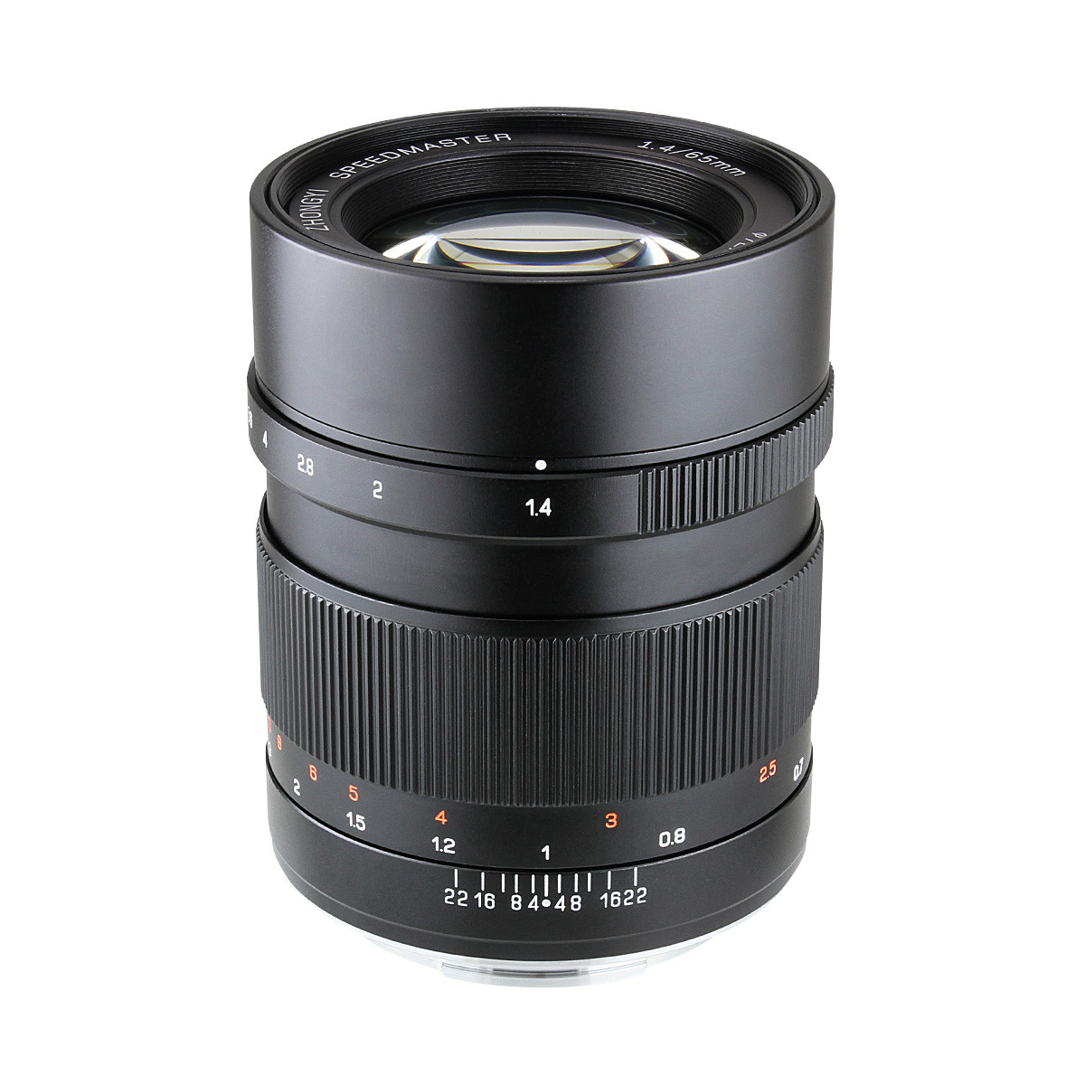 Zhongyi Mitakon Speedmaster 65mm F1.4 Manual Focus Lens For