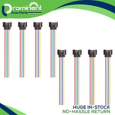 8x Ignition Coils connector Plug Harness for Lexus RX350 Toyota Camry Sienna#