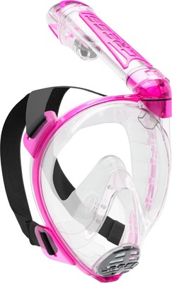 Cressi Duke Dry Full-Face Snorkeling Mask Wide View & Anti-Fog Solution