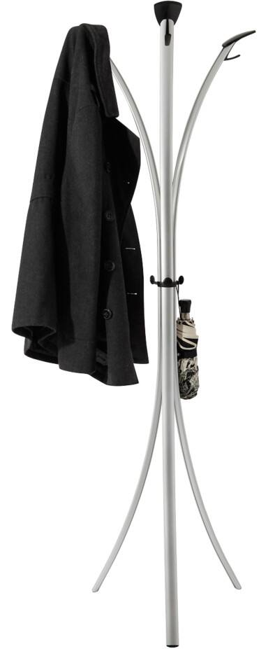 Alba Coat Hat Umbrella Stand Silver Aluminium Metal PMFREE 1670x580mm VAT Incl