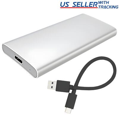 External mSATA SSD to USB 3.2 Gen 2 Type C USB-C Drive Enclosure Adapter Case