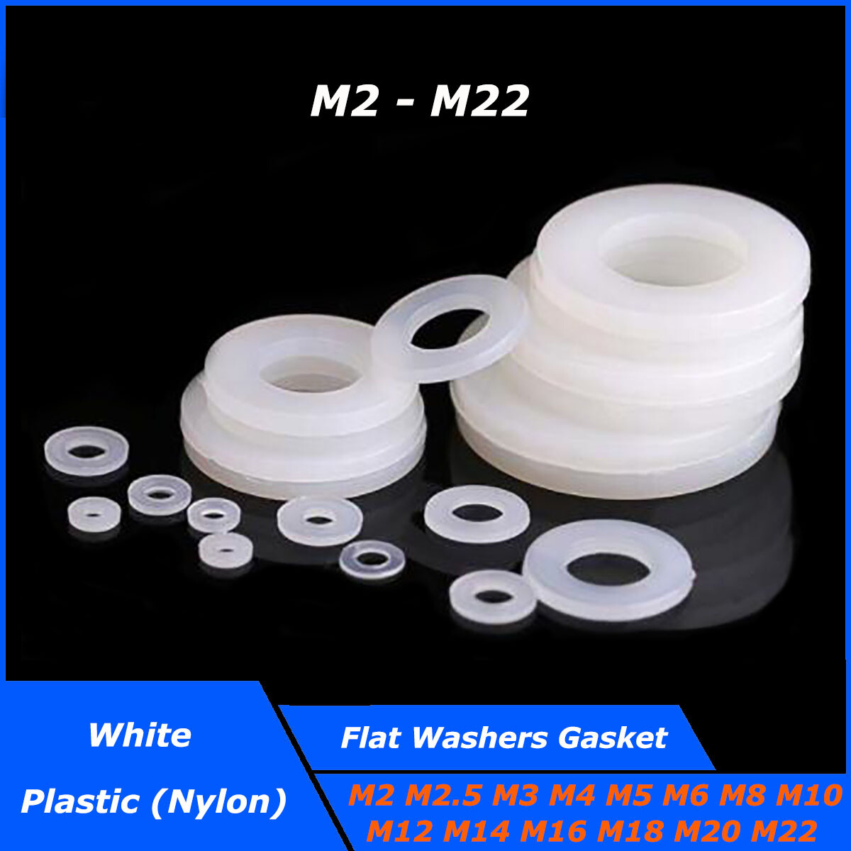 O.D= 3mm To 60mm Metric O-Rings Clear Silicone Rubber Seals Flat