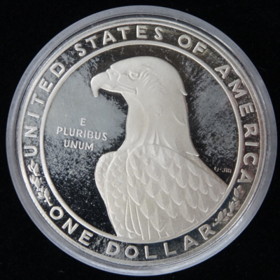 1983-S Olympic Silver Dollar US Mint Commemorative Proof $1 90% w