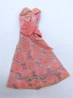 ~E BARBIE TYPE VINTAGE CLOTHING SHILMAN PINK LACE VINTAGE LACE DRESS 1969