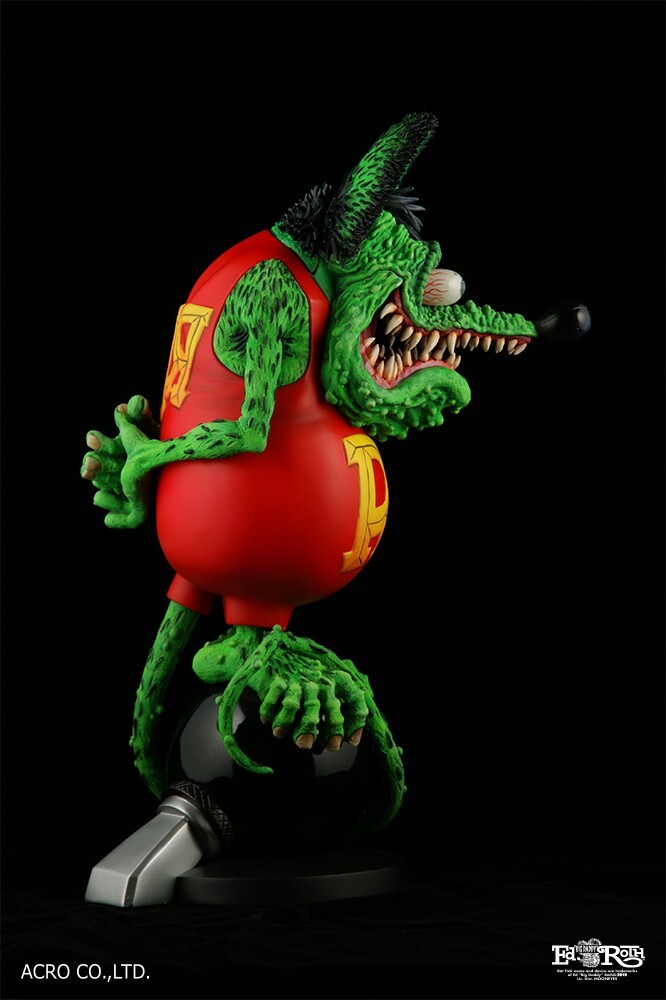 RatFink フィギュア Rat Fink Figure 8Ball Edition ACRO 2015 Ed Roth Ratfink