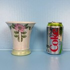 Thomas Bavaria Artist Signed Porcelain Vase Hand Painted Germany Roses Iridescen — photo 3