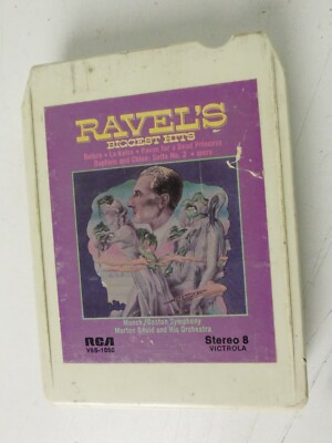 8 track Cassette Kassette 8 Spur Ravel´s Biggest Hits E-1195