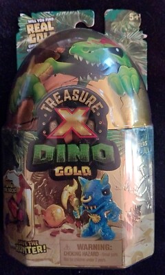 Treasure X Dino Gold Egg. 10 Levels of Adventure - NEW
