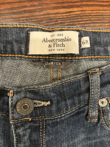 Abercrombie And Fitch Girl’s Boy Shorts Size 6r - Picture 3 of 5